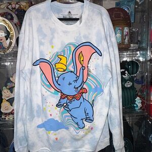 NWT Disney Parks Dumbo Sweatshirt - Tunic length- Size Large